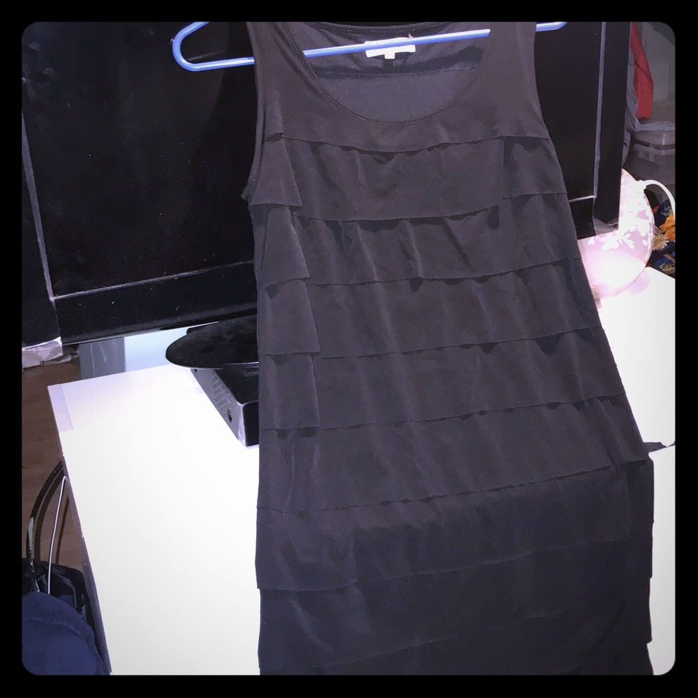 Calvin Klein ruffled dress